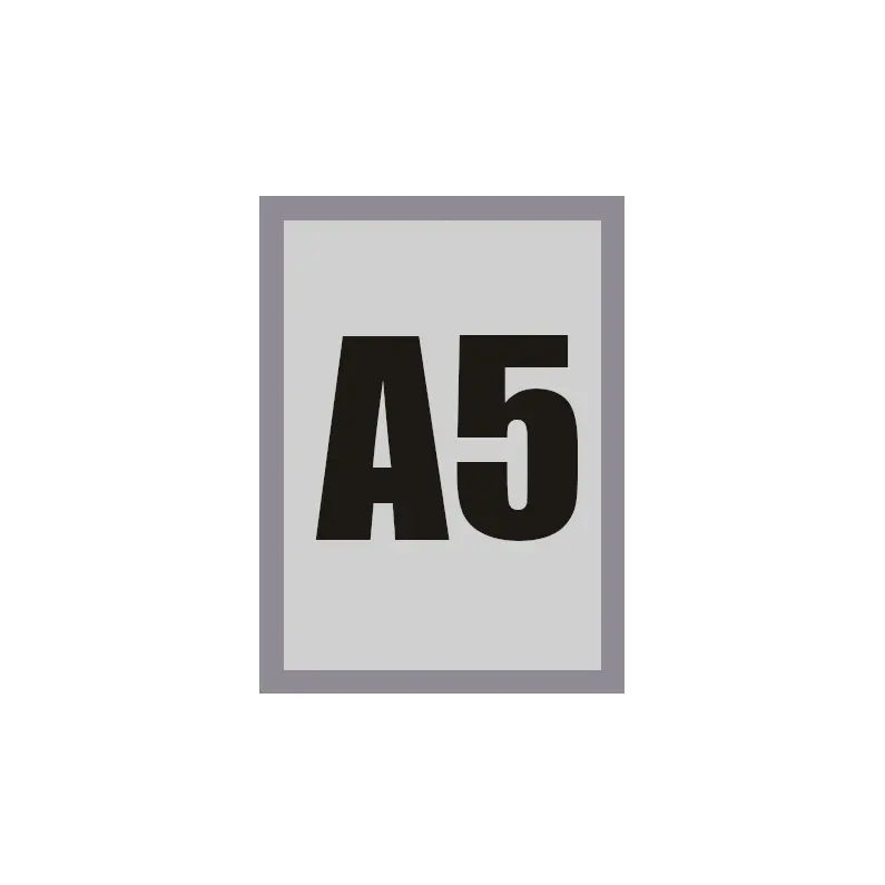 Magnetrahmen A5 (silber) für Poster und Aushänge