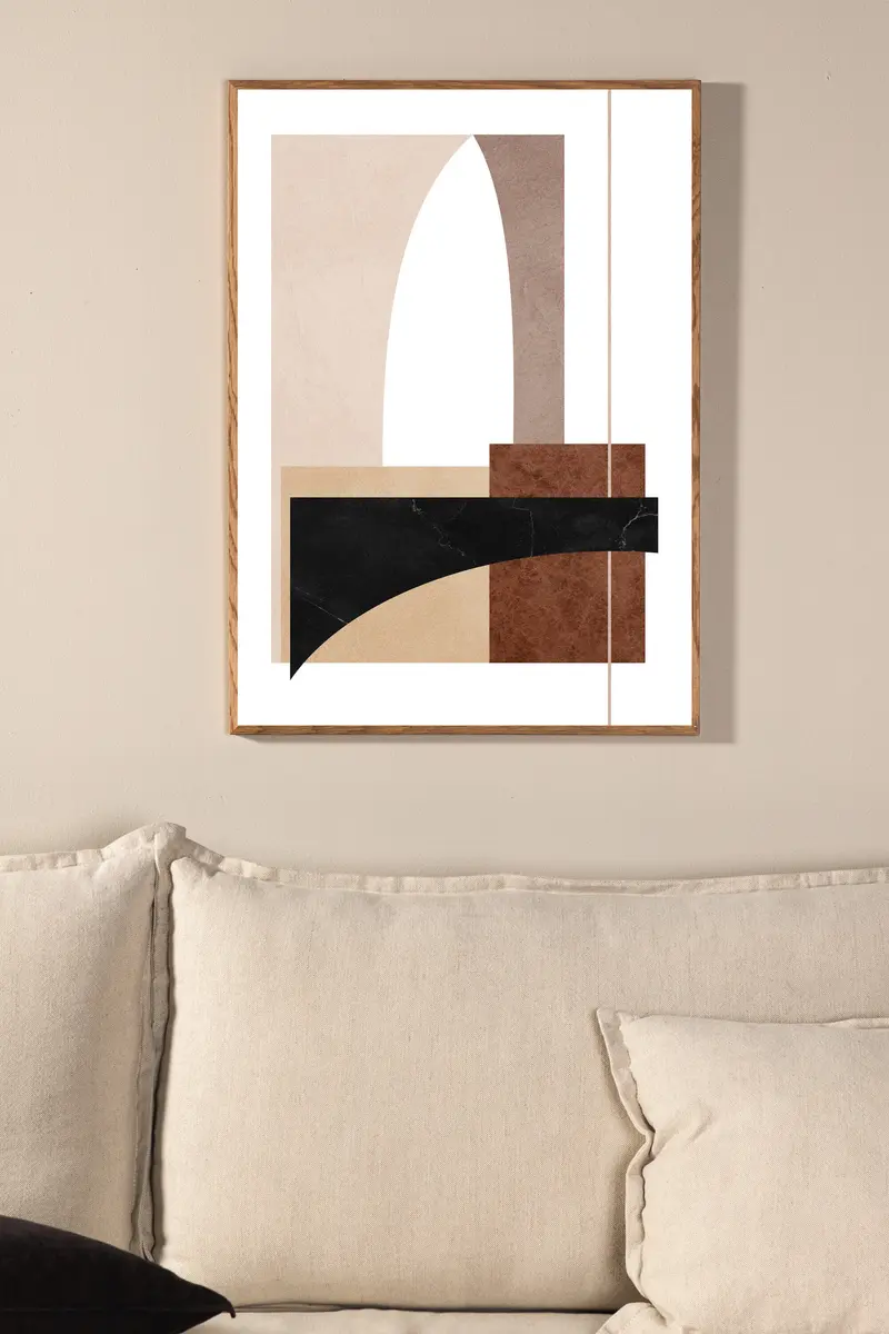 Materialien Poster Wanddekoration