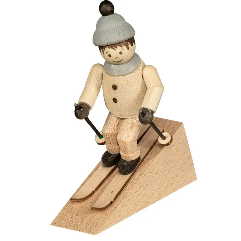 Miniatur Abfahrtsläufer, 5 cm