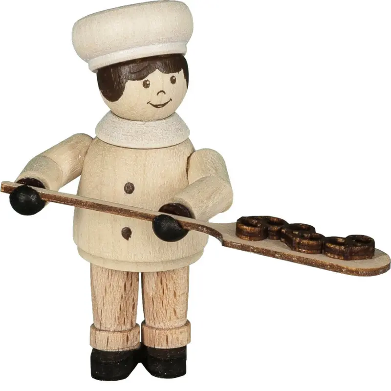 Miniatur Brezelbäckerin, 5 cm