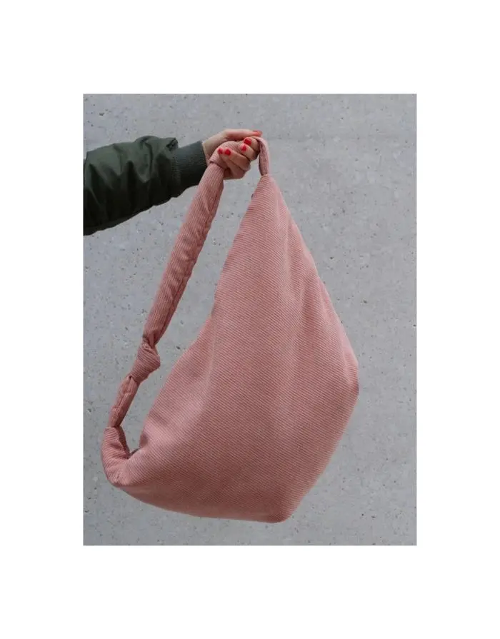 Mom Bag Cord I Blush
