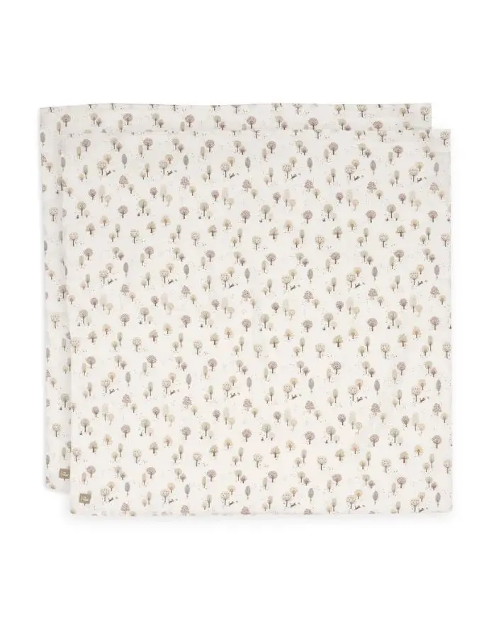Mulltuch 2er Set 115x115cm I Tiny Park