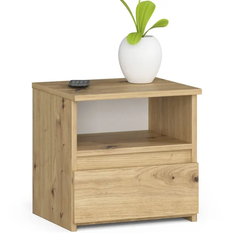 Nachttisch – CLP – Kompaktes Design mit praktischer Schublade für stilvolle Schlafzimmer
