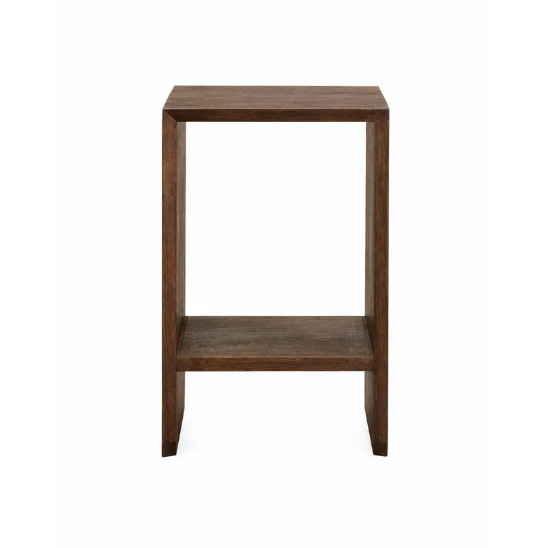 Nachttisch NAPO 62cm aus Massivholz - Braun
