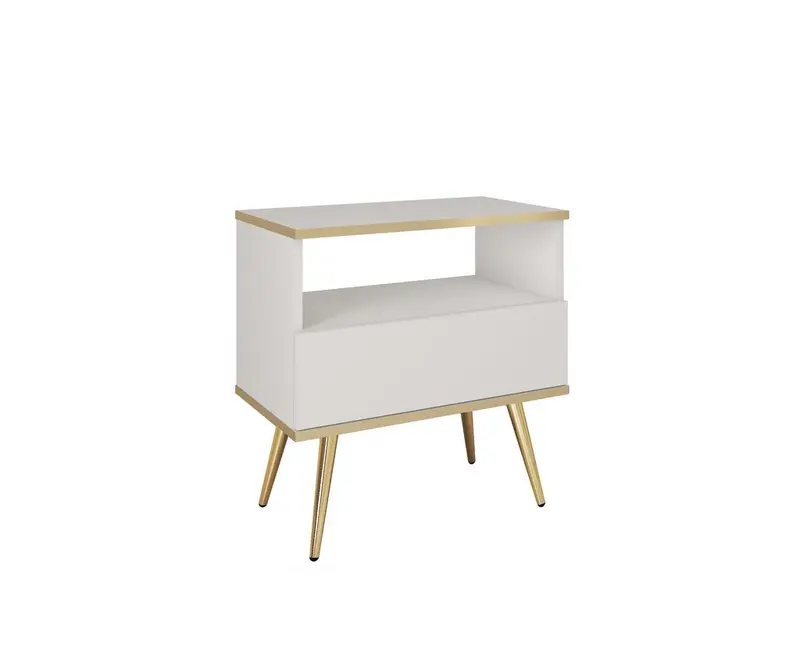 Nachttisch – ORO – S54, modern mit Push-to-Open