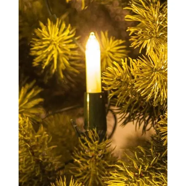 NARVA Lichterkette | 30 Kerzen, weiß