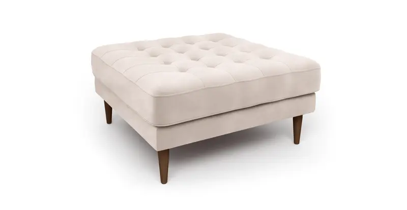 Normod Hocker Holzbein - Samt