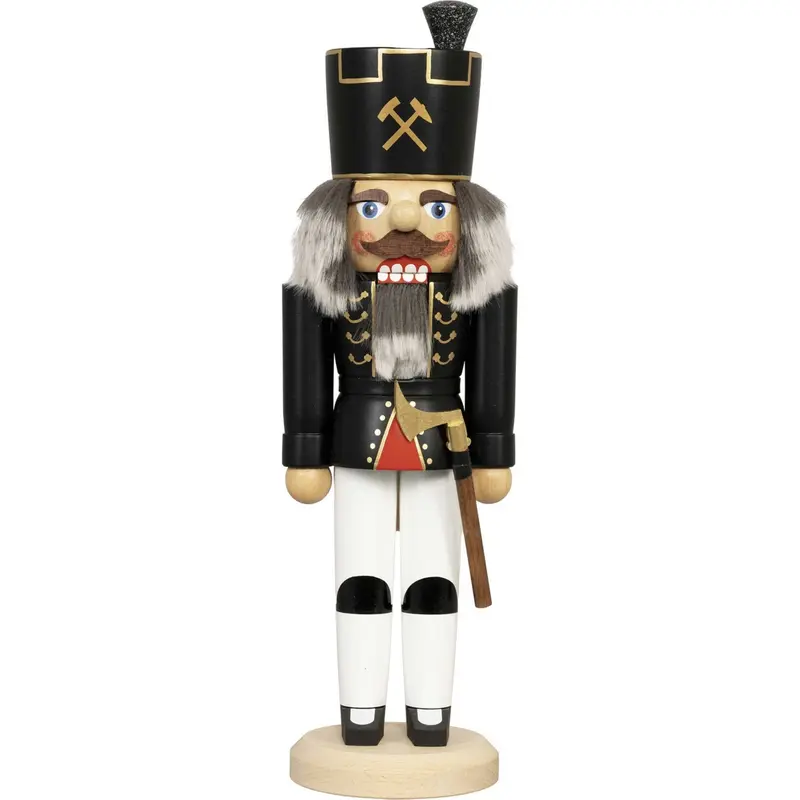 Nussknacker "Bergmann" schwarz, 36 cm