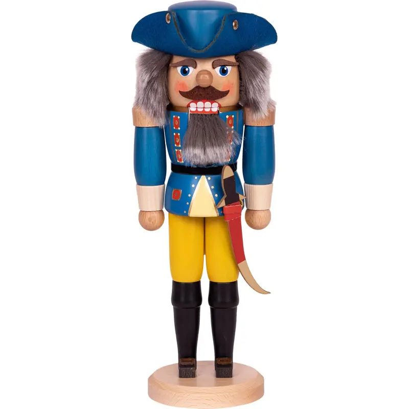 Nussknacker "General" blau, 36 cm