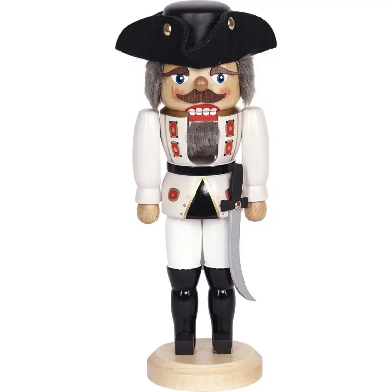 Nussknacker "General" weiß, 29 cm