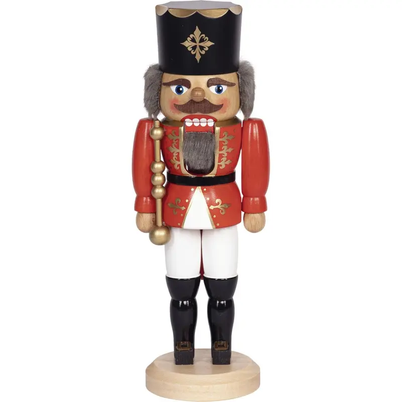 Nussknacker "König" rot, 36 cm