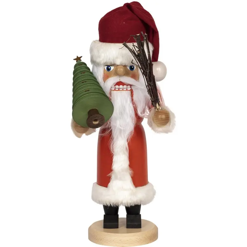 Nussknacker "Weihnachtsmann" rot 36 cm