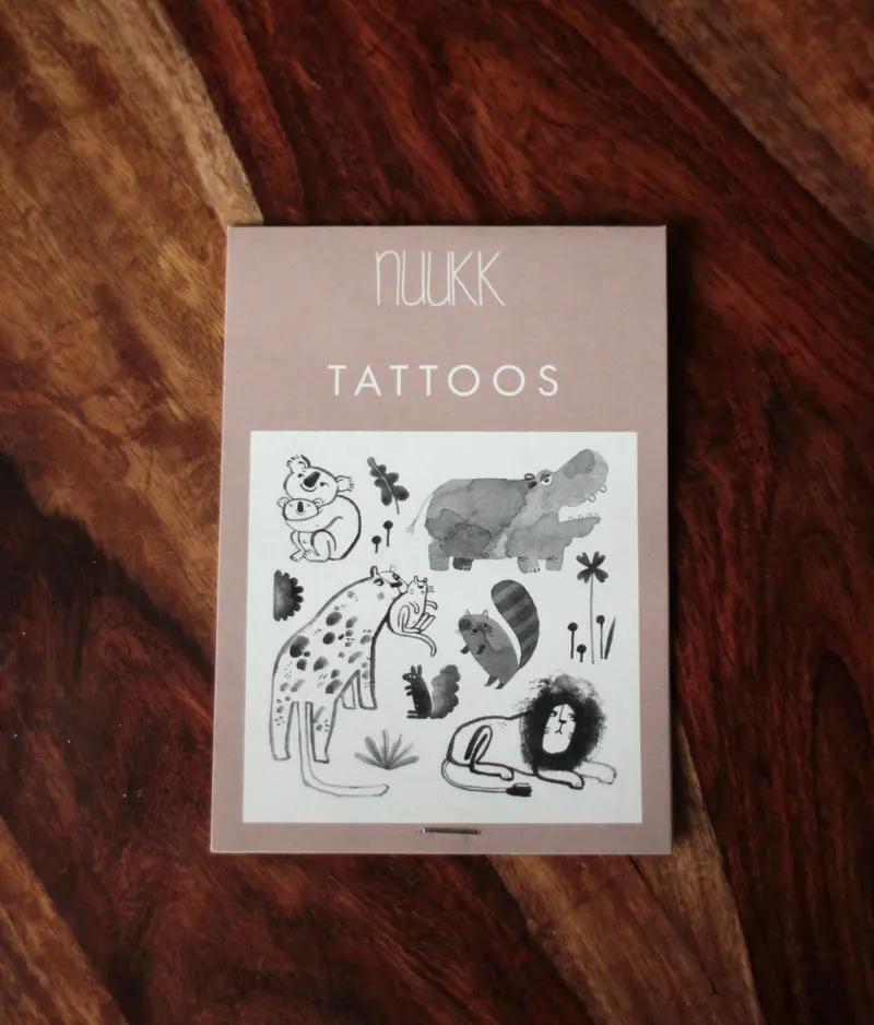 nuukk Kindertattoos 'Nilpferd'