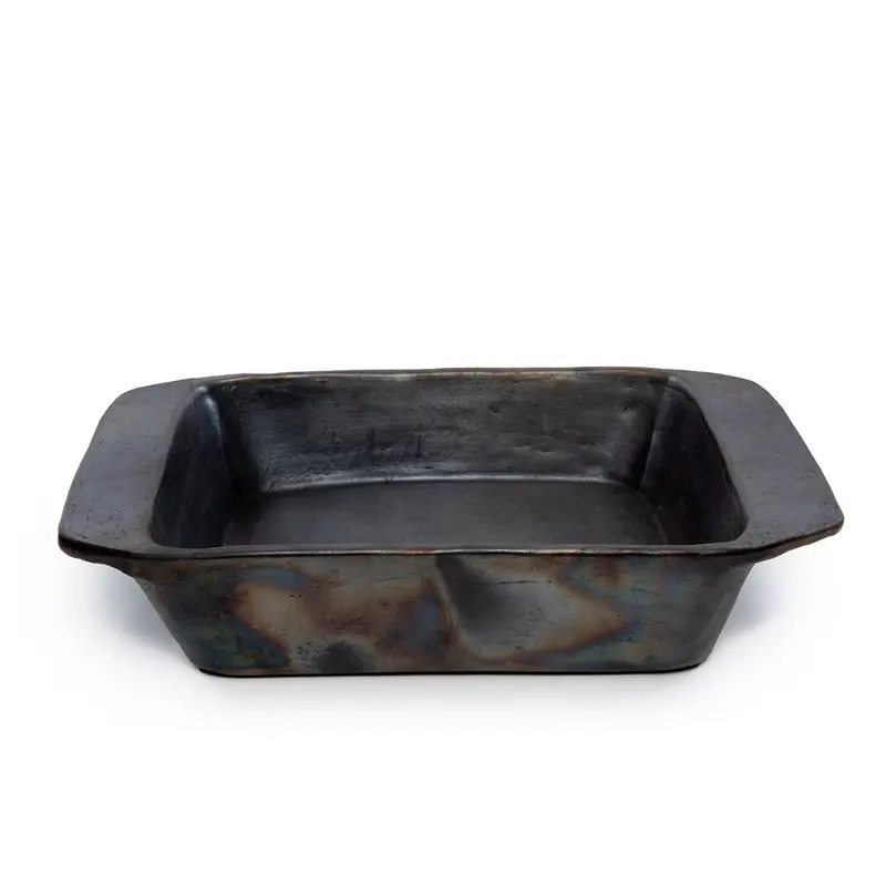 Ofenform – Terrakotta, Schwarze Oberfläche, Robuste Verarbeitung | Bazar Bizar Antwerp