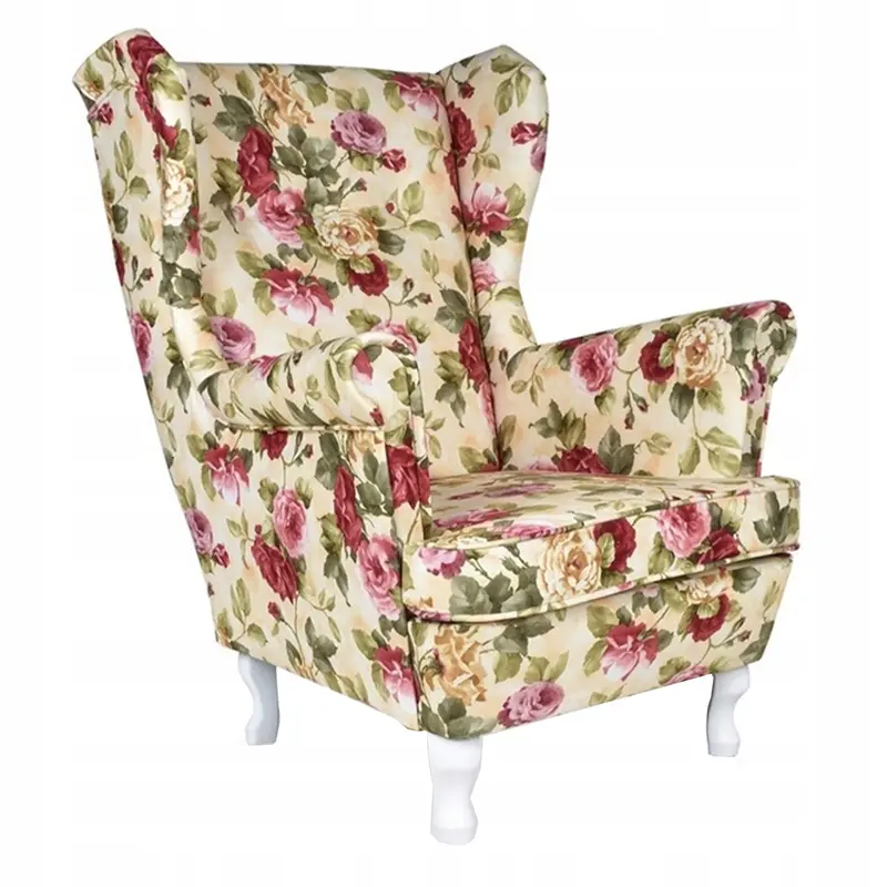 Ohrensessel Ari rosa / beige Ausführung ROSE 01
