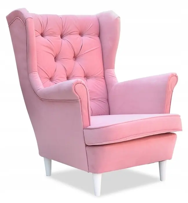 Ohrensessel Gaja rosa Ausführung AMORE 19
