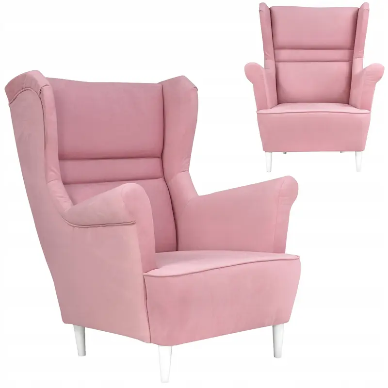 Ohrensessel Zoja rosa Ausführung AMORE 19