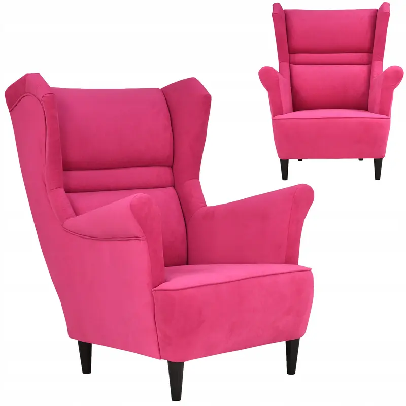 Ohrensessel Zoja rosa Ausführung TRINITY 10