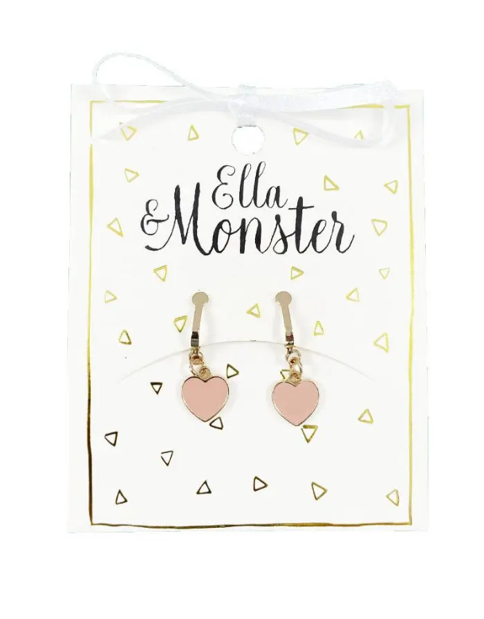 Ohrringe Clip On I Rose Heart