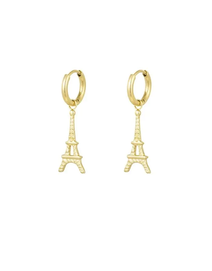 Ohrringe Eiffel Tower I Gold