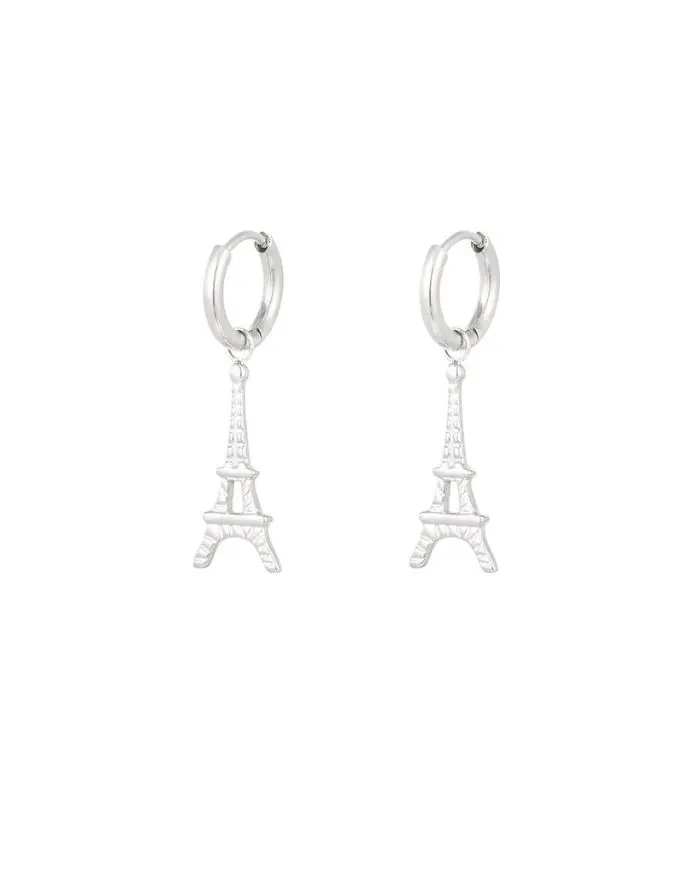 Ohrringe Eiffel Tower I Silber