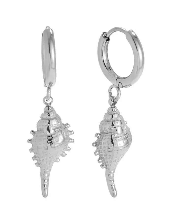Ohrringe Ocean Conch I Silber