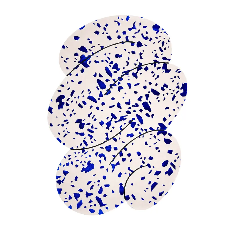Okej - Squiggle Teppich, Speckled