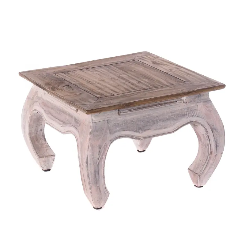 OPIUMTISCH "EAST 50" | 50x50x35cm, Mahagoni | Beistelltisch | Farbe