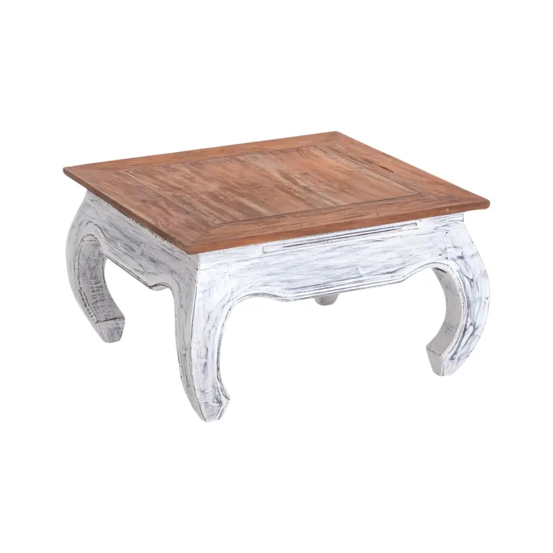 OPIUMTISCH "EAST 60" | 60x60x35cm, Mahagoni | Beistelltisch | Farbe