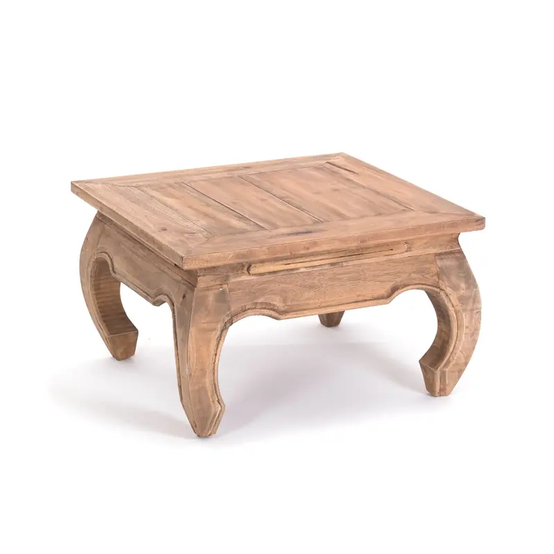 OPIUMTISCH "EAST 60" | 60x60x35cm, Mahagoni | Beistelltisch | Farbe