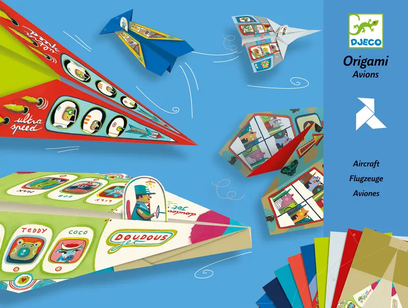 Origami Flugzeuge - Papierflieger