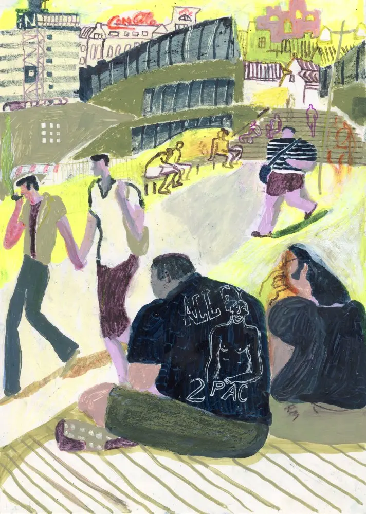 Originalkunstwerk "Hot Stockholm"