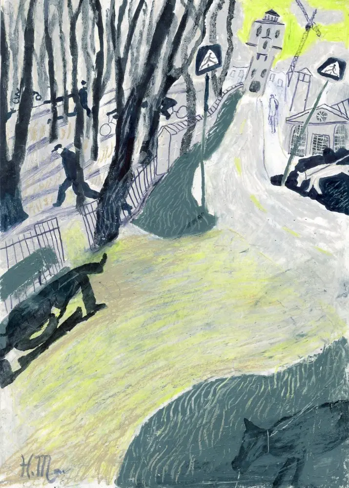 Originalkunstwerk "Kalamaja Park"