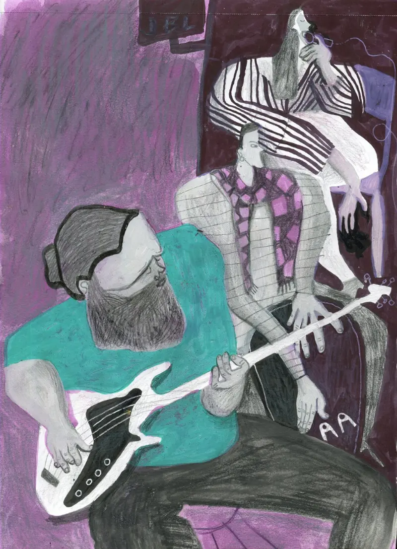 Originalkunstwerk "Music jam"