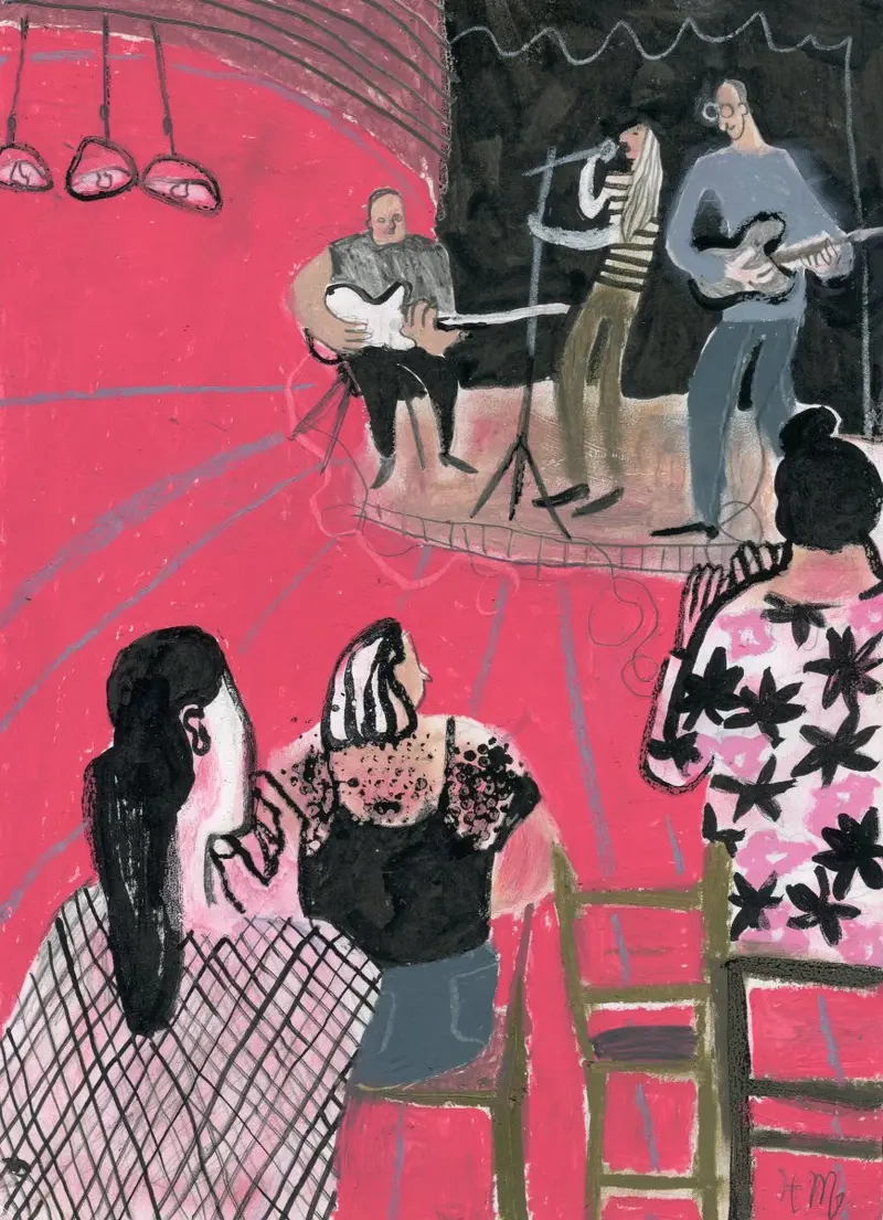 Originalkunstwerk "Rock concert"