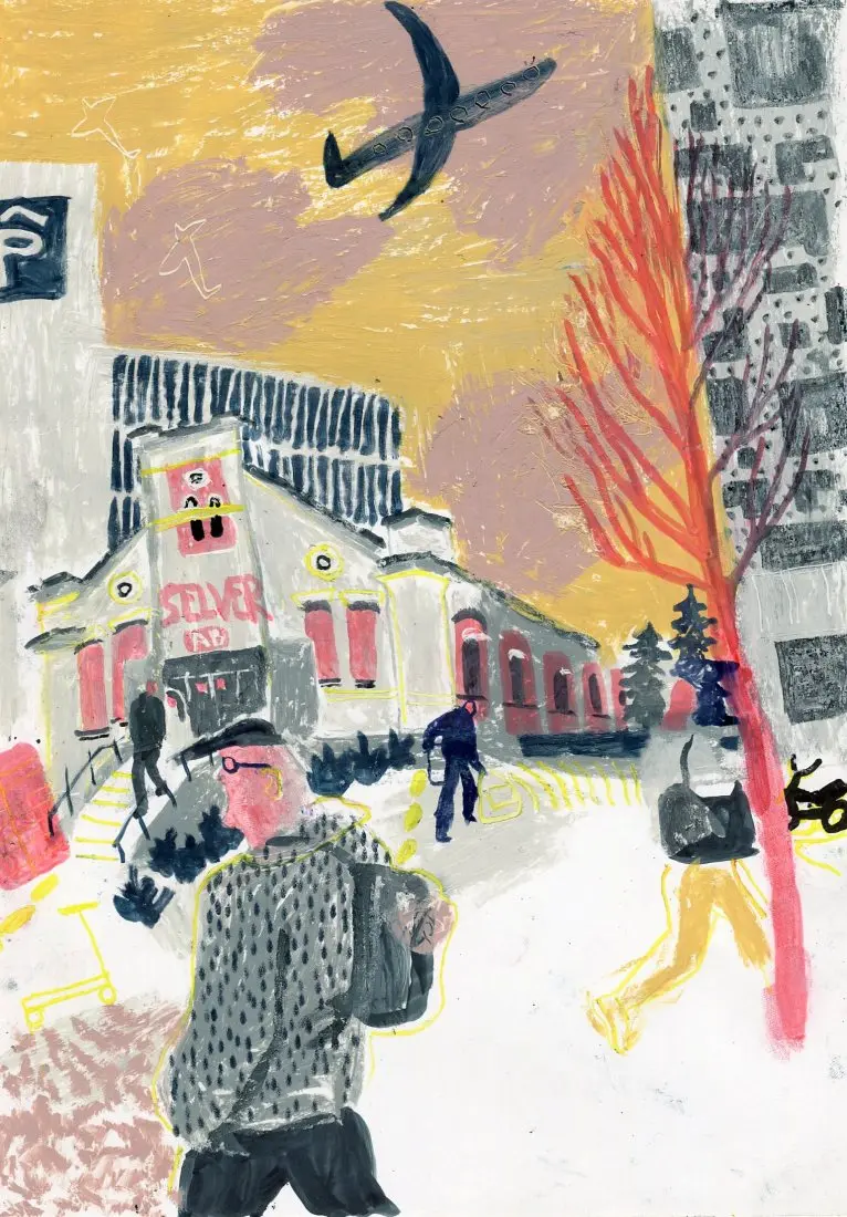 Originalkunstwerk "Ulemiste Selver"
