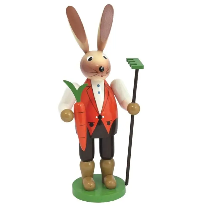 Osterhase Gärtner, farbig, 30 cm