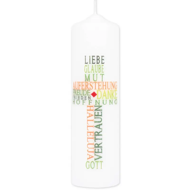 Osterkerze Liebe 20cm