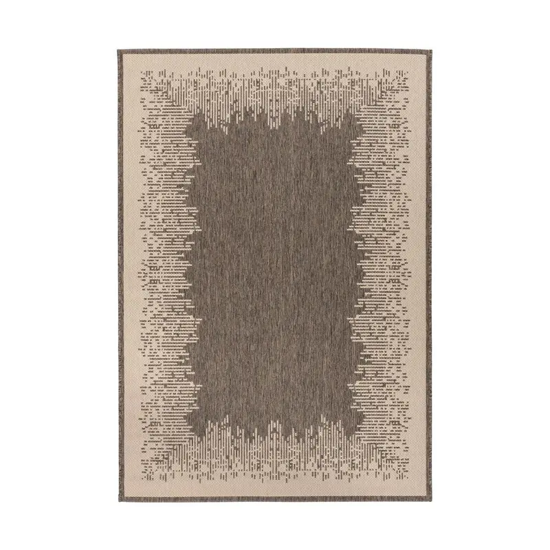 Outdoor Teppich – Flachgewebe Struktur, Polypropylen Fasern, Mediterranes Design, 160 x 230 cm - Splash 925 | Kayoom