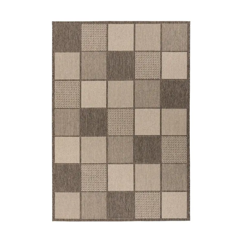 Outdoor Teppich – Flachgewebe Struktur, Polypropylen Fasern, Moderne Musterung, 120 x 170 cm - Splash 425 | Kayoom