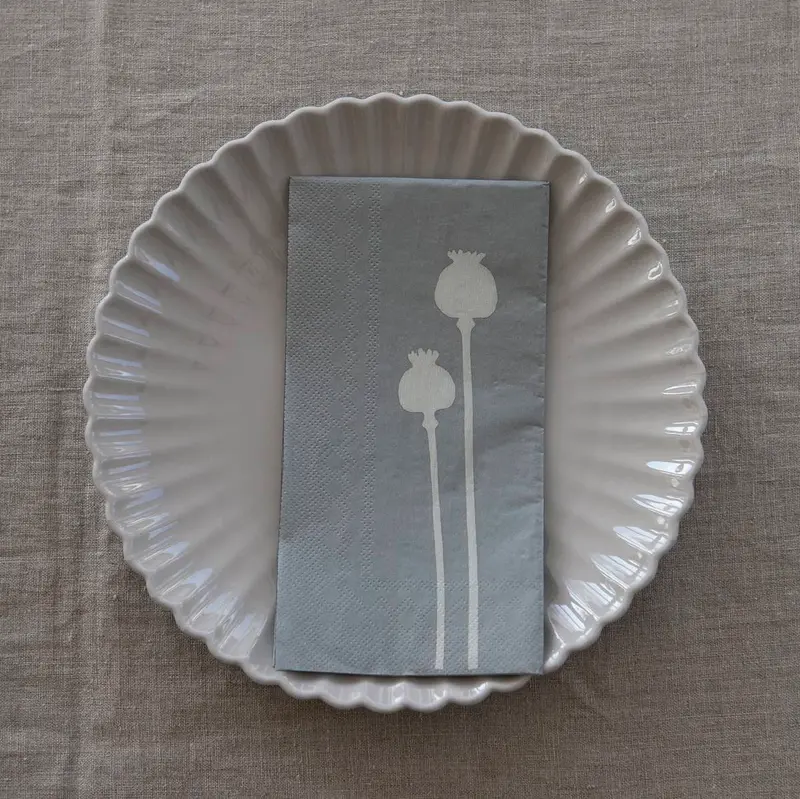 Papierservietten "Bjuda" - Mohn