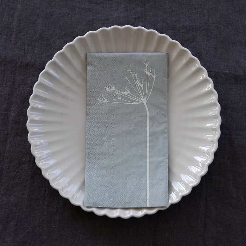 Papierservietten "Bjuda" - wilde Möhre