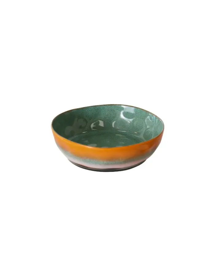 Pasta Bowl 70's Keramikschale I Golden Hour