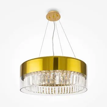 Pendelleuchte – Gold Farbe, Edelstahl Material, Elegantes Design - Wonderland | Maytoni