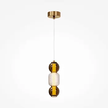 Pendelleuchte – Gold Ton, Feines Metall, Edle Skulptur - Fad | Maytoni