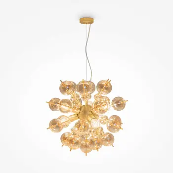 Pendelleuchte – Gold Ton, Glas Kugeln, Edle Optik - Bolla | Maytoni