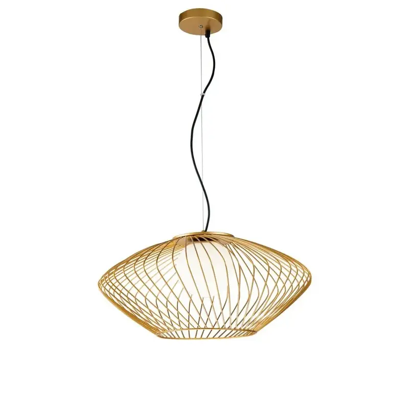 Pendelleuchte – Goldoptik, Glasmaterial, Luxuriöse Eleganz - Plec | Maytoni