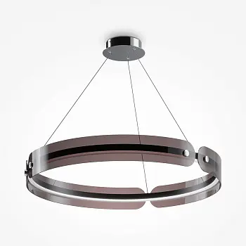 Pendelleuchte – Graues Metall, 40 W Leistung, Neutralweiß, Ø81,6 cm - Interstellar | Maytoni