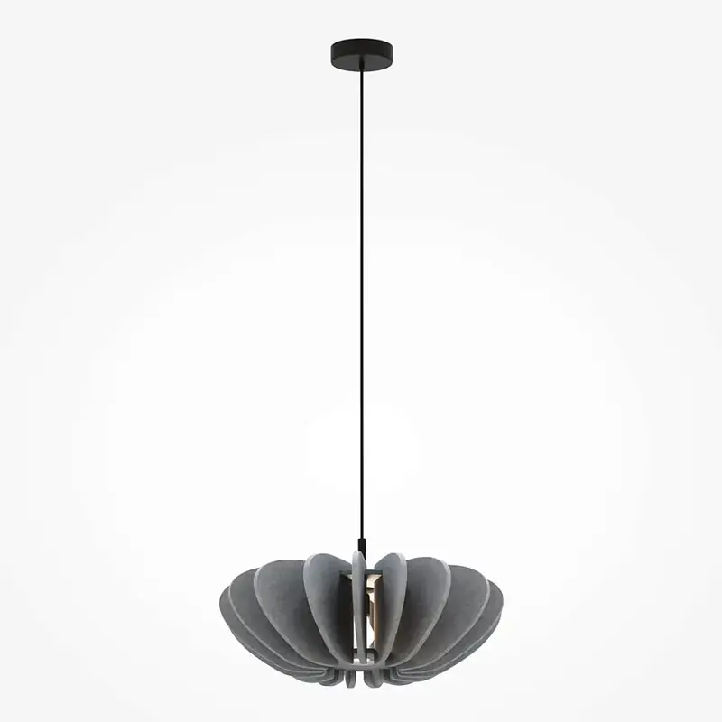 Pendelleuchte – Hellgrauer Schirm, Aluminiumgehäuse, Ø 58 cm - Cambio | Maytoni