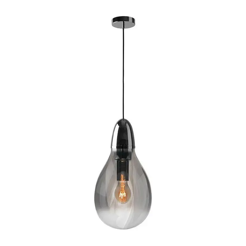 Pendelleuchte kugelförmiges Glasdesign strukturierter Blaseneffekt skulpturale Lichtform - Bolha | Sompex